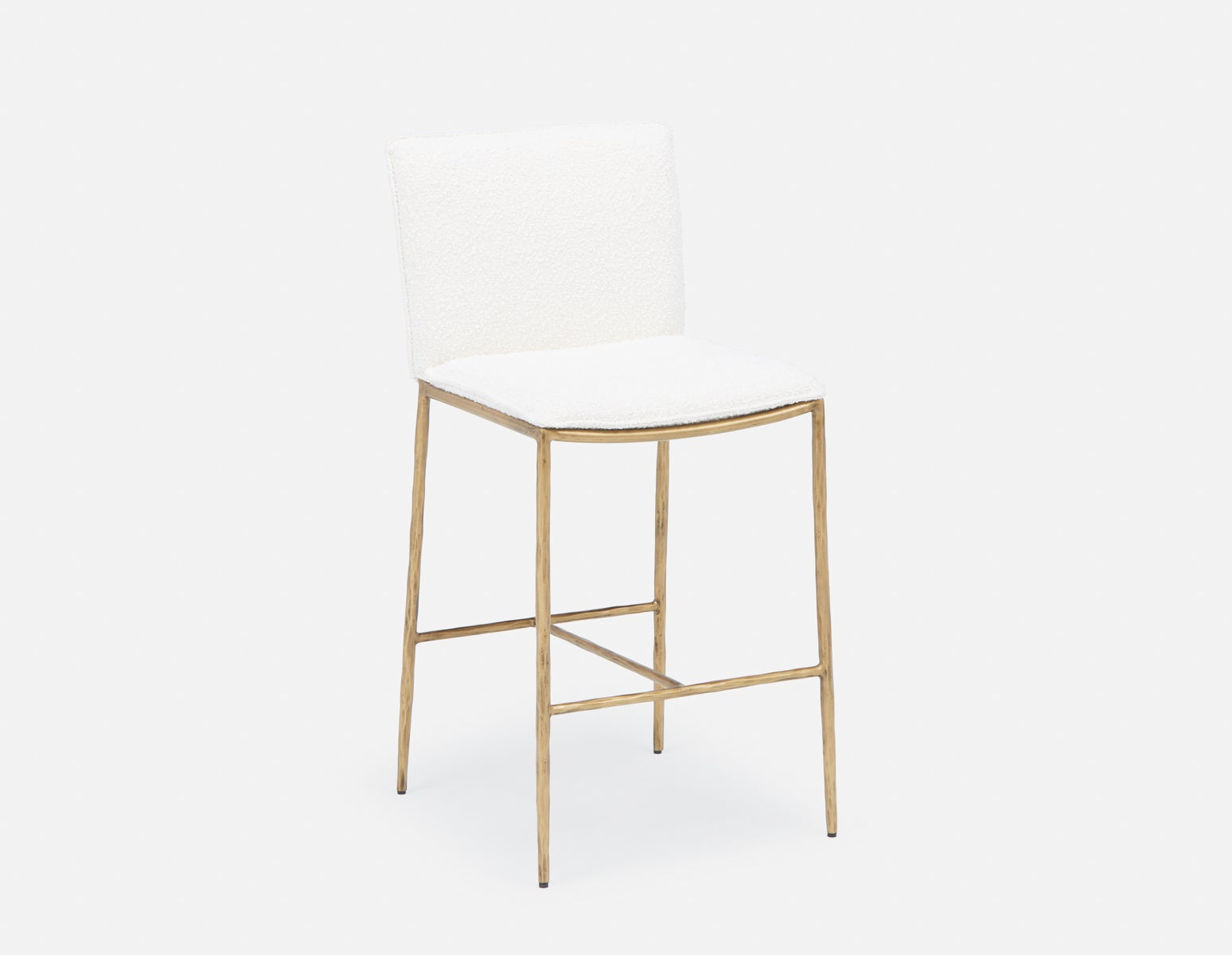 ESTELLE counter stool with backrest 66 cm