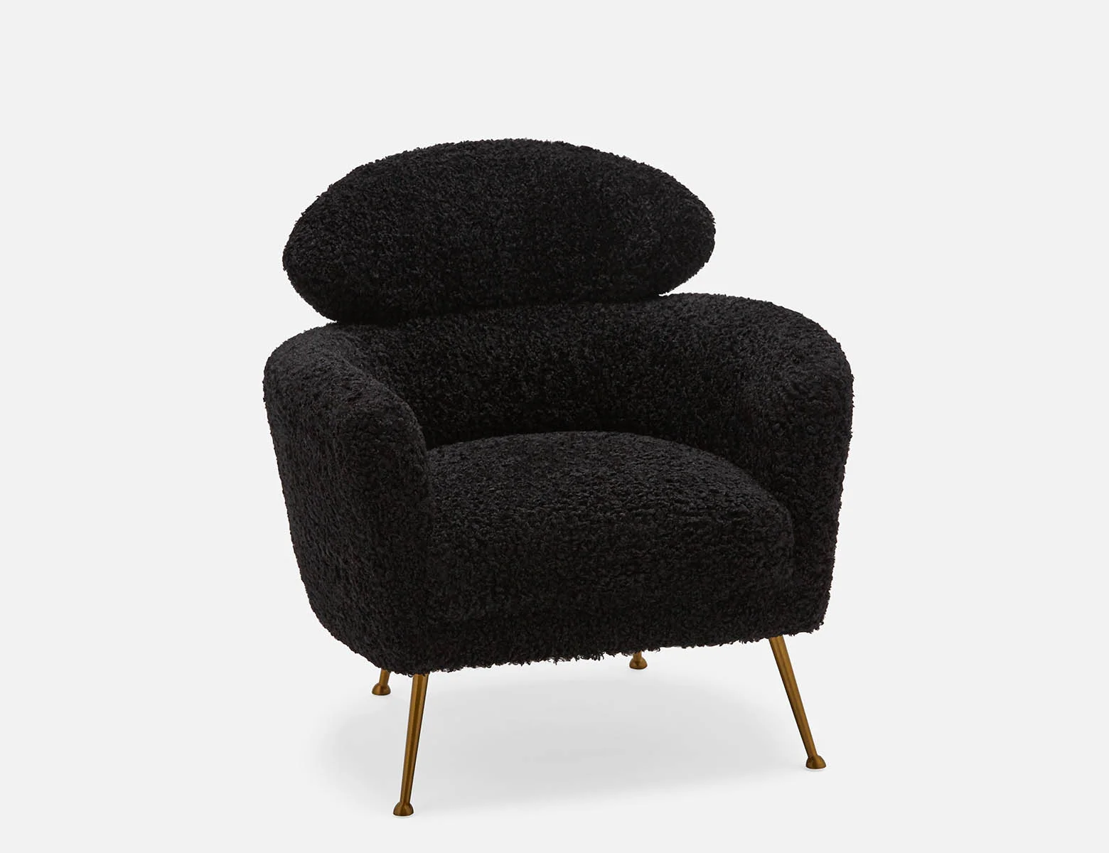 shearling chair structube