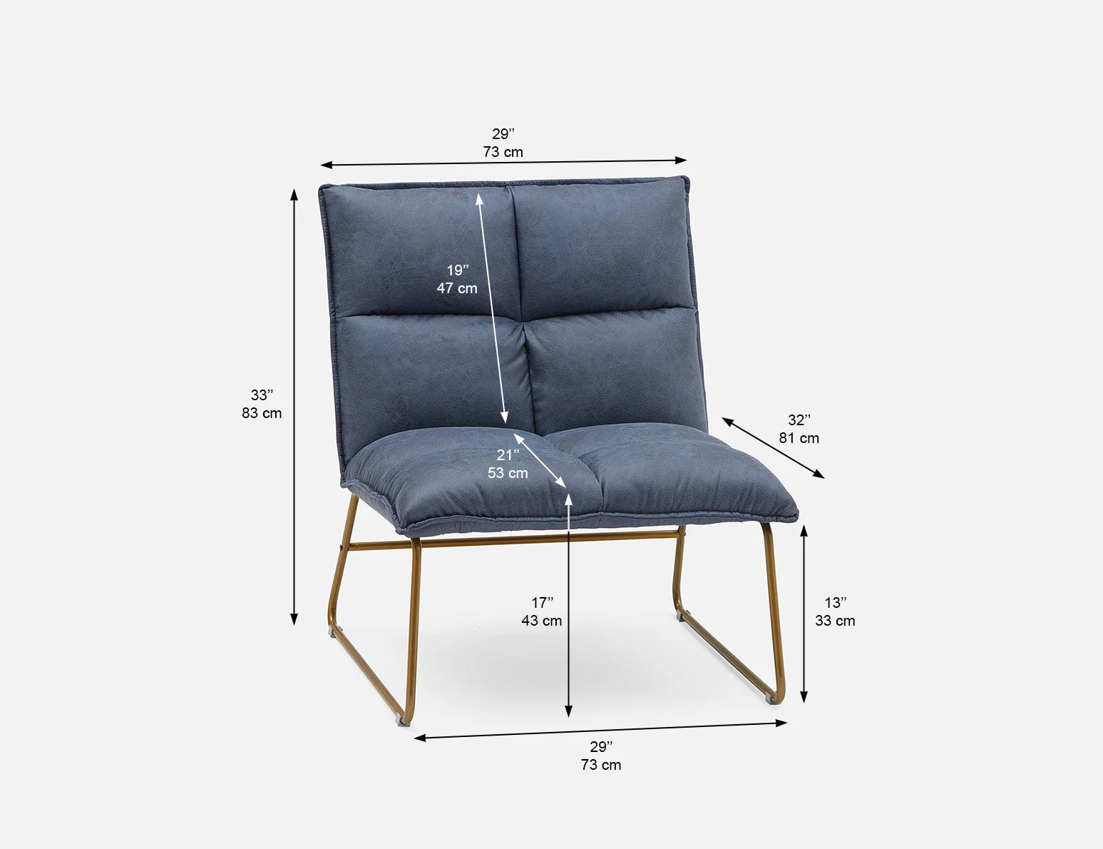 Accent discount chair structube